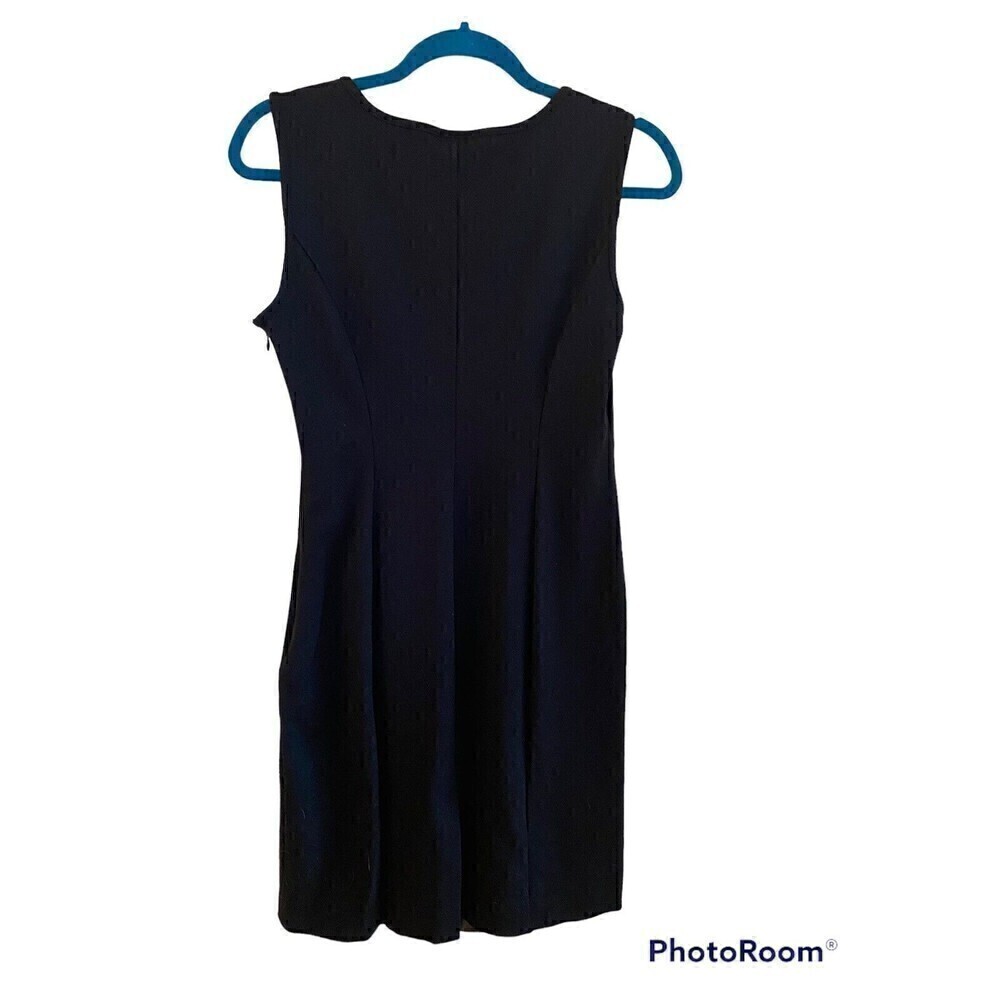 Alfa Size:6 Black Sleeveless Dress - Picture 2 of 4